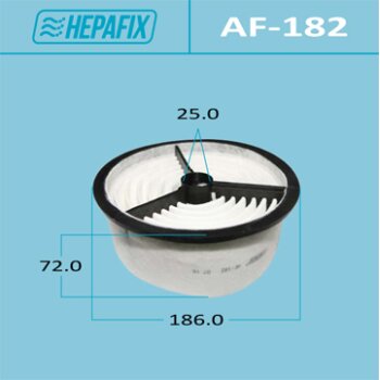 Воздушный фильтр a-182 hepafix (1/40) - Hepafix AF-182