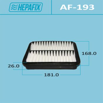 Воздушный фильтр a-193 hepafix (1/50) - Hepafix AF-193