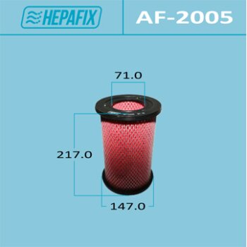 Воздушный фильтр a-2005 hepafix (1/18) - Hepafix AF-2005