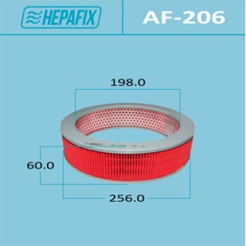 Воздушный фильтр a-206 hepafix (1/40) - Hepafix AF-206