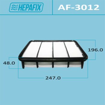 Воздушный фильтр a-3012 hepafix (1/40) - Hepafix AF-3012