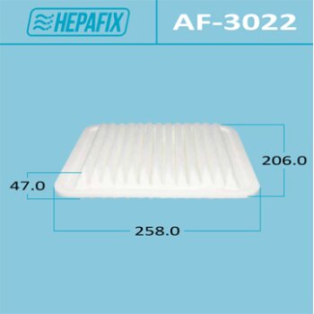 Воздушный фильтр a-3022 hepafix (1/60) - Hepafix AF-3022