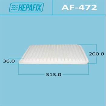 Воздушный фильтр a-472 hepafix (1/60) - Hepafix AF-472