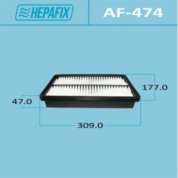 Воздушный фильтр a-474 hepafix (1/40) - Hepafix AF-474