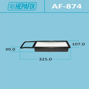 Воздушный фильтр a-874 hepafix (1/40) - Hepafix AF-874