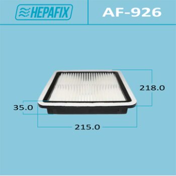 Воздушный фильтр a-926 hepafix (1/40) - Hepafix AF-926
