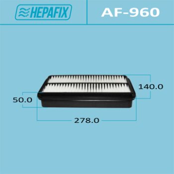 Воздушный фильтр a-960 hepafix (1/40) - Hepafix AF-960