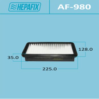 Воздушный фильтр a-980 hepafix (1/40) - Hepafix AF-980