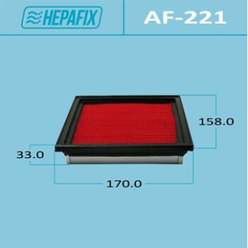 Воздушный фильтр an-221 hepafix (1/52) - Hepafix AF-221