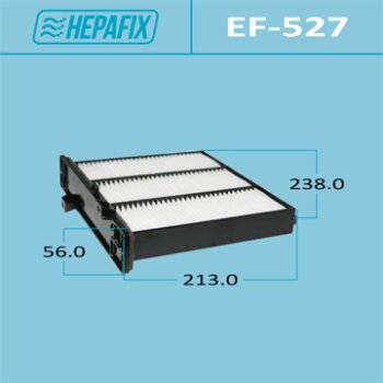 Салонный фильтр ac-527 hepafix (1/22) - Hepafix EF-527