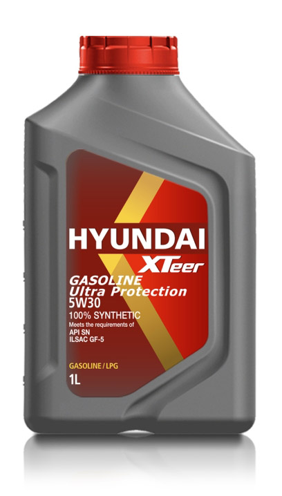 Hyundai XTeer 5w30 Casoline UltraProtection 1lt масло моторное - HYUNDAI XTeer 1 011 002