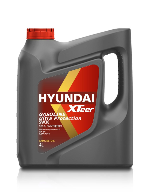 Hyundai XTeer 5w30 Gasoline UltraProtection 4*4lt масло моторное - HYUNDAI XTeer 1 041 002