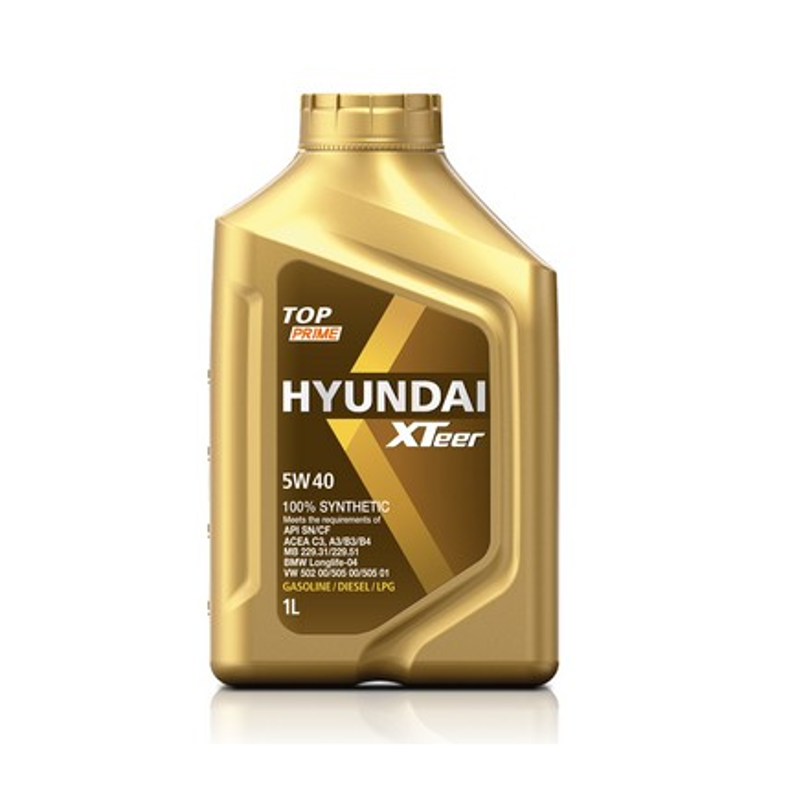 Масло моторное hyundai XTeer TOP Prime 5w40 - 1 литр - HYUNDAI XTeer 1011116