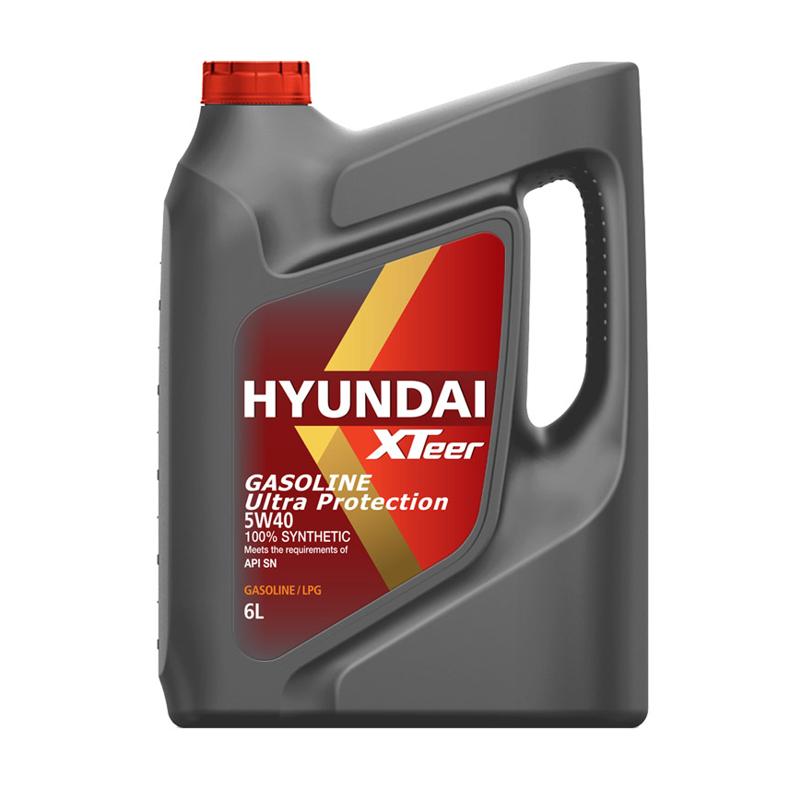 Масло моторное hyundai XTeer Gasoline Ultra Protection 5w40 SN - 6 литров - HYUNDAI XTeer 1061126
