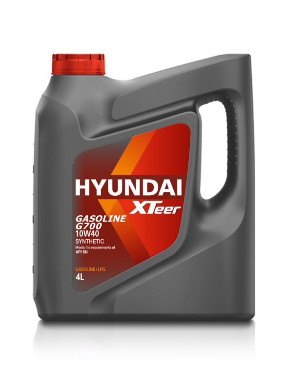 Масло моторное hyundai XTeer Gasoline g700 10w40 SN - 4 литра - HYUNDAI XTeer 1041014
