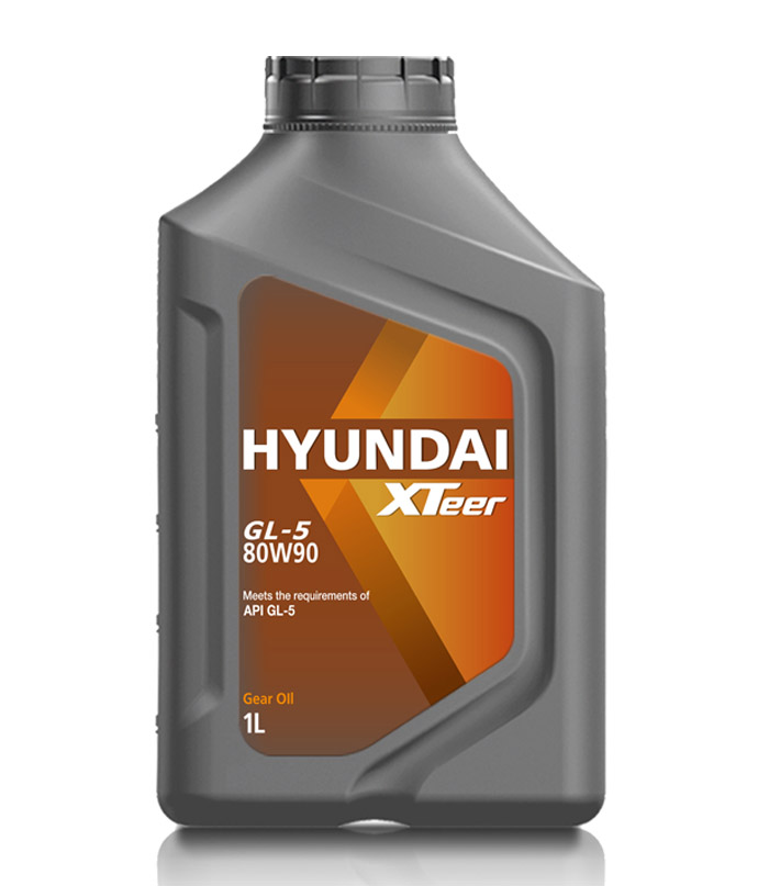 Масло трансмиссионное hyundai Xteer Gear Oil-5 80w90 - 1 литр - HYUNDAI XTeer 1011017