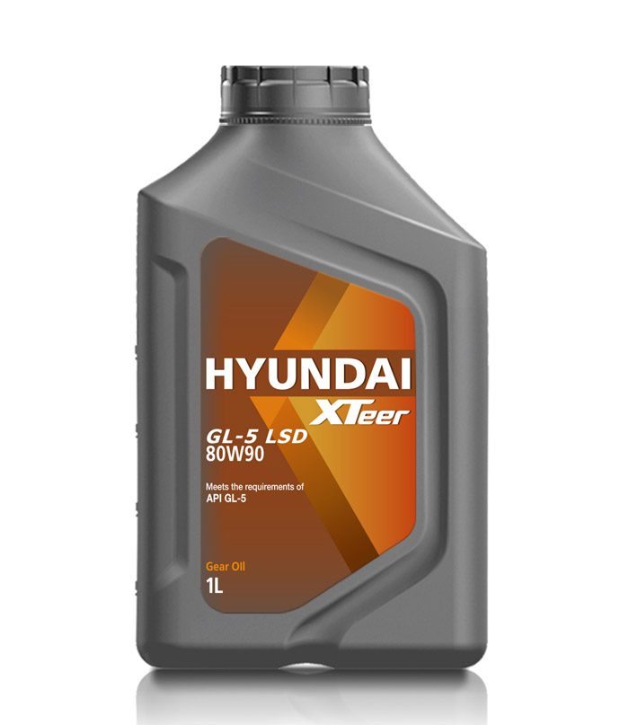 Масло трансмиссионное hyundai Xteer Gear Oil-5 80w90 LSD - 1 литр - HYUNDAI XTeer 1011034