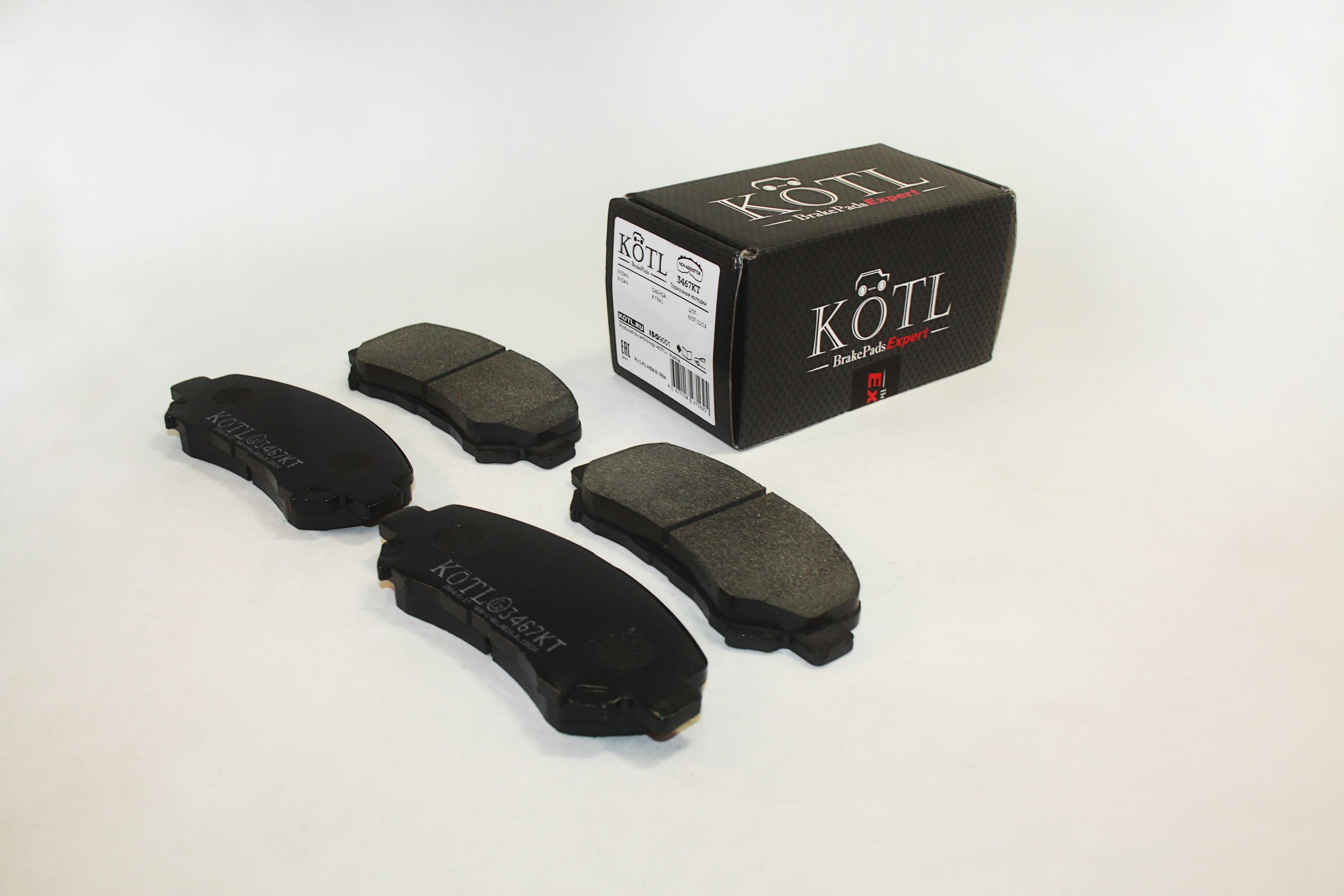 Колодки nissan Qashqai 07-13 | перед | - KoTL 3467KT