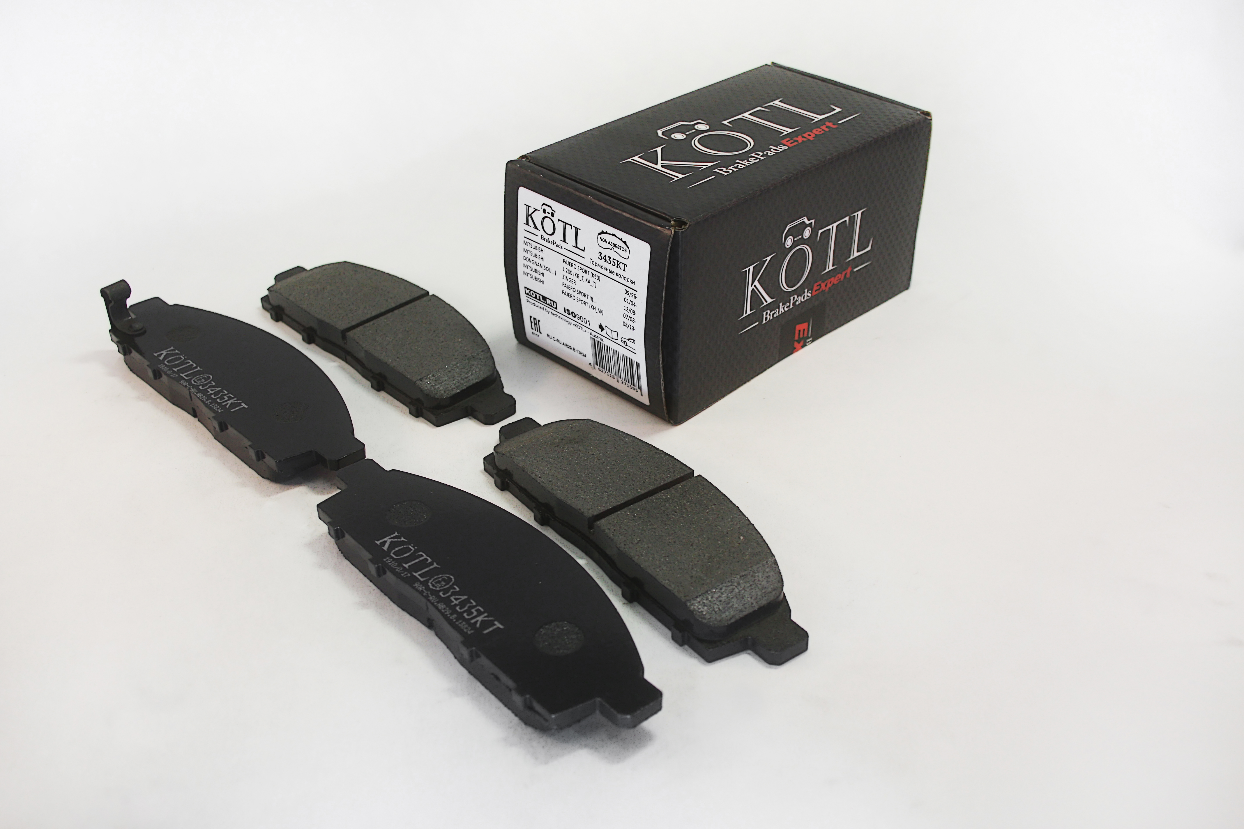 Колодки тормозные | перед | - KoTL 3435KT