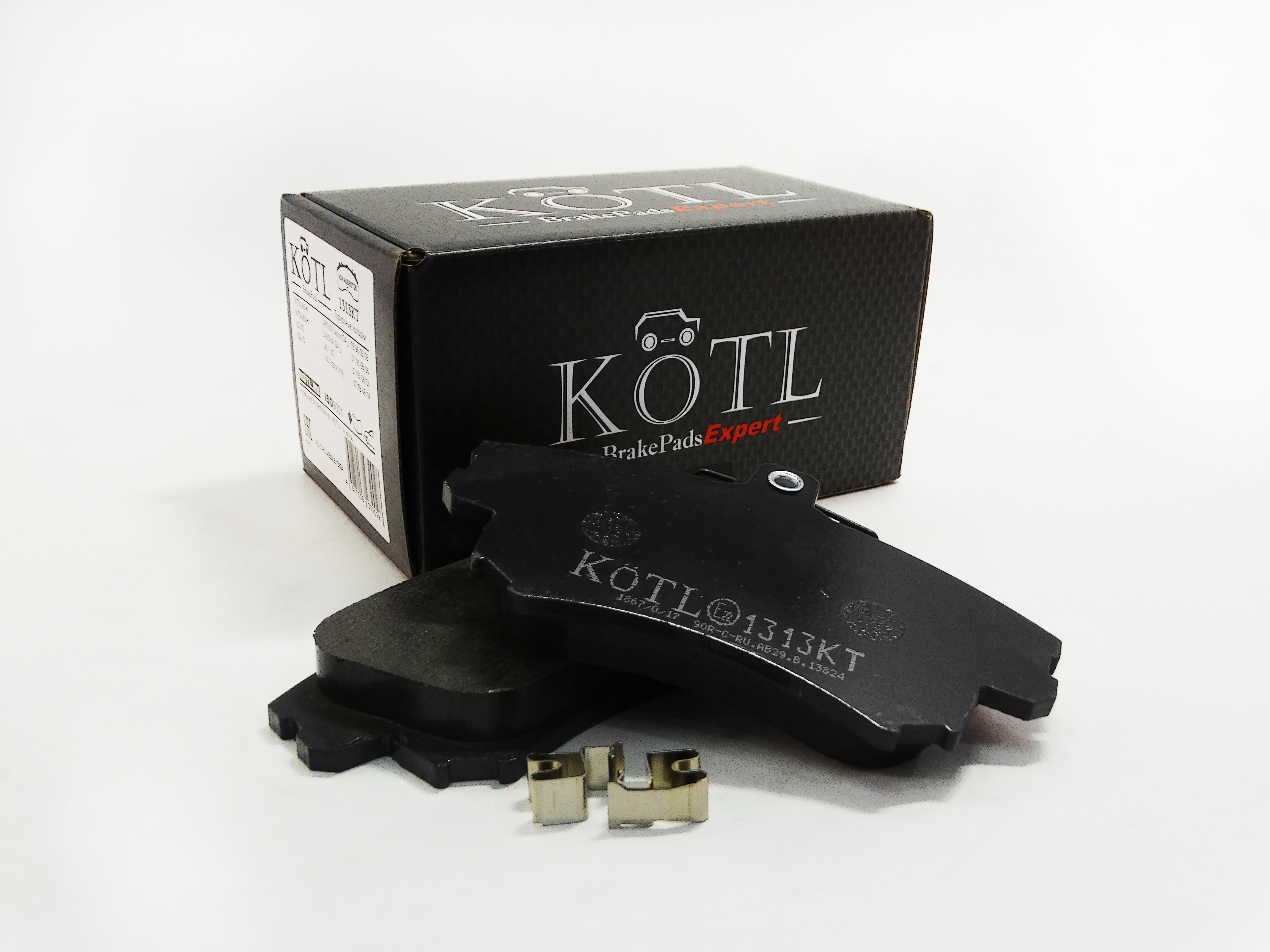 Колодки тормозные mitsubishi carisma 95-06/colt 04-/volvo s40/v40 -04 передние | перед | - KoTL 1313KT