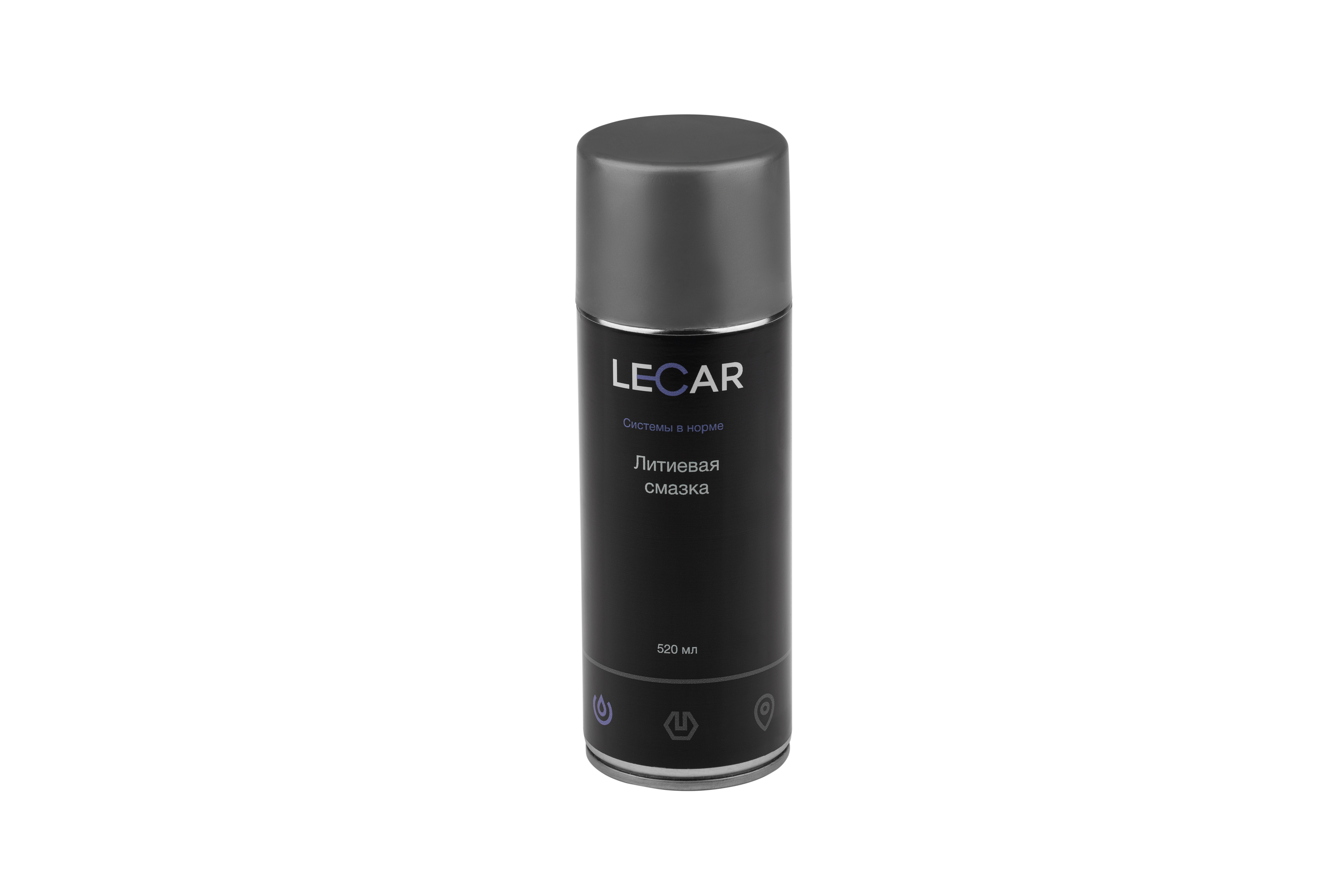 Смазка литиевая lecar (520 мл) (аэрозоль) - LECAR LECAR000010310