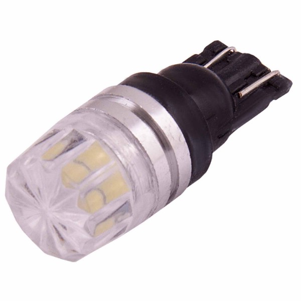Лампа подсветки светодиодная T10 12V skyway (1 SMD радиатор без цоколя 1-контактная Белая) - SKYWAY S08201098