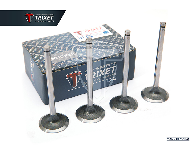 Клапан впускной (комплект 4 шт) - TRIXET T0065