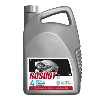 Торм. жидкость Т-Синтез rosdot Дот-4 3кг (1/4) - ROSDOT 430 101 009