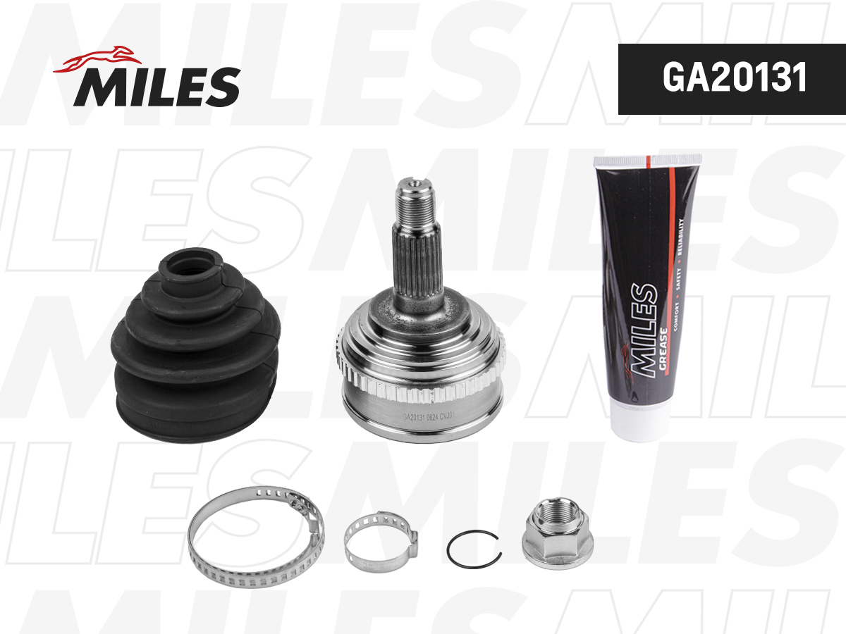Шрус honda accord/prelude 2.0 87-92 нар.(ABS) - Miles GA20131