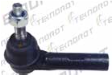 Наконечник рулевой тяги L, m14x1.5, m16x1.5, L=120mm | лев | - TEKNOROT DO-262