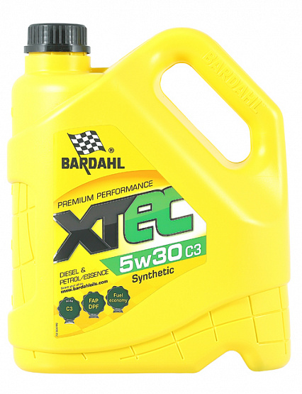 5w30 xtec C3 4L (синт. моторное масло) - BARDAHL 36302