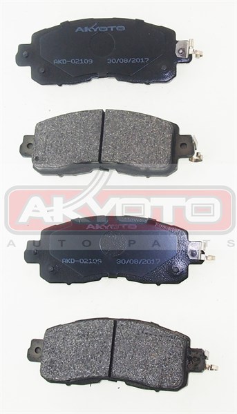 Колодки тормозные дисковые передние - Akyoto AKD-02109