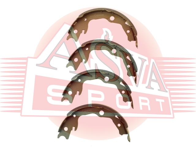 Колодки тормозные барабанные задние - Akyoto AKS-02202