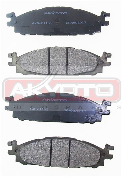 Колодки тормозные дисковые передние - Akyoto AKD-21105