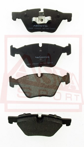 Колодки тормозные дисковые передние - Akyoto AKD-19107