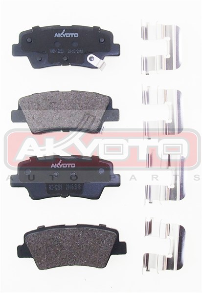 Колодки тормозные дисковые задние - Akyoto AKD-12203