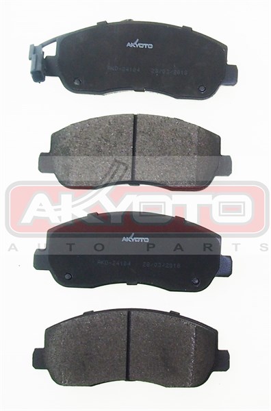 Колодки тормозные дисковые передние - Akyoto AKD-24104