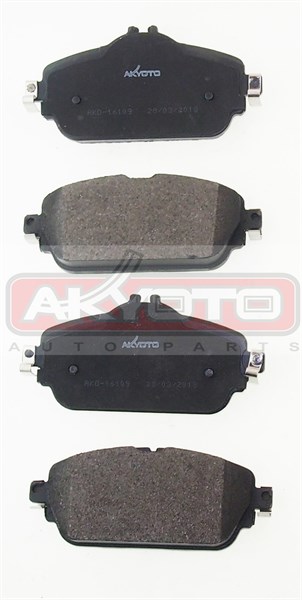 Колодки тормозные дисковые передние - Akyoto AKD-16109
