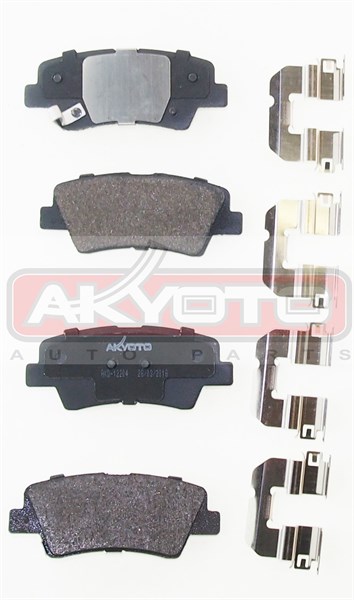 Колодки тормозные дисковые задние - Akyoto AKD-12204
