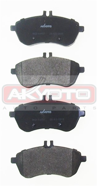 Колодки тормозные дисковые передние - Akyoto AKD-16107