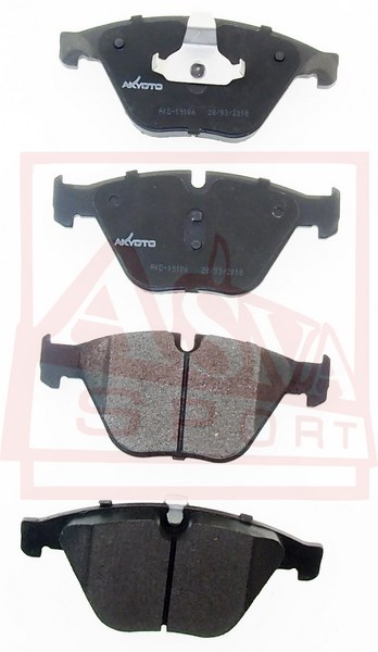 Колодки тормозные дисковые передние - Akyoto AKD-19106