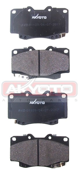 Колодки тормозные передние - Akyoto AKD-01109