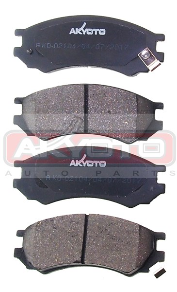 Колодки тормозные передние - Akyoto AKD-02104