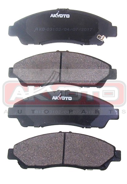Колодки тормозные передние - Akyoto AKD-03102