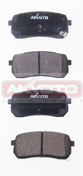 Колодки тормозные задние - Akyoto AKD-12208