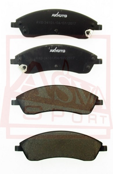 Колодки тормозные передние - Akyoto AKD-34101