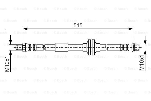 Шлангопровод - Bosch 1 987 481 A16