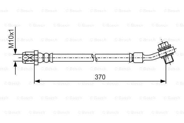 Шлангопровод - Bosch 1 987 481 A42