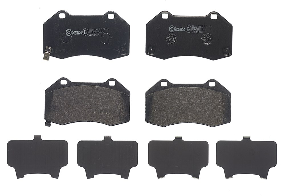 Комплект тормозных колодок | перед | - Brembo P 23 182