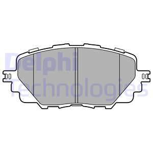 Комплект тормозных колодок - Delphi LP3284